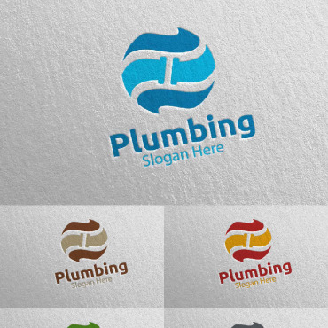 Plumbing Plumber Logo Templates 112372