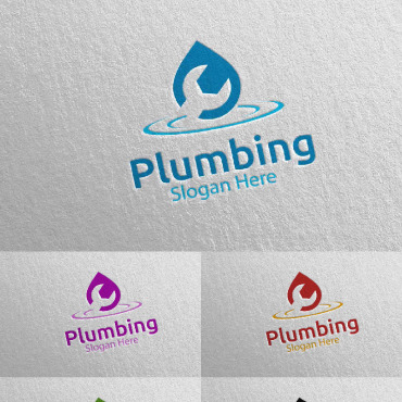 Plumbing Plumber Logo Templates 112376