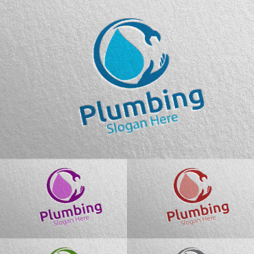 Plumbing Plumber Logo Templates 112380