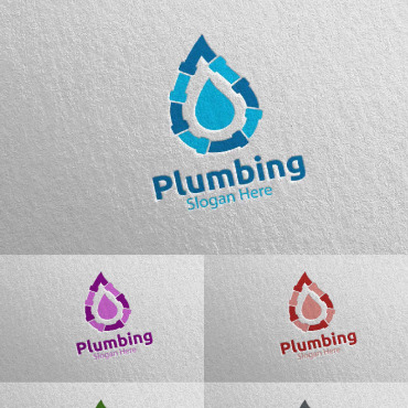 Plumbing Plumber Logo Templates 112382