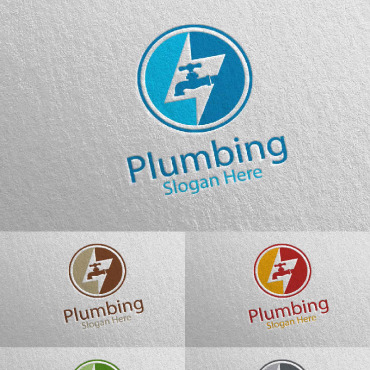 Plumbing Plumber Logo Templates 112385