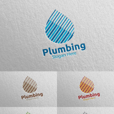 Plumbing Plumber Logo Templates 112386