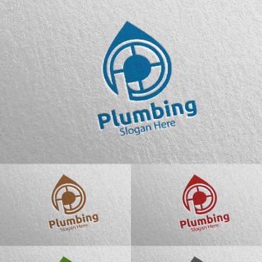 Plumbing Plumber Logo Templates 112387