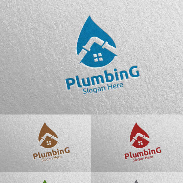 Plumbing Plumber Logo Templates 112460