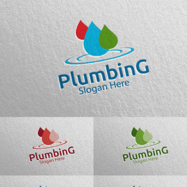 Plumbing Plumber Logo Templates 112463