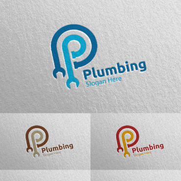 Plumbing Plumber Logo Templates 112468