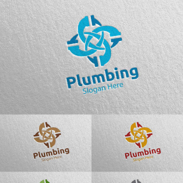 Plumbing Plumber Logo Templates 112472