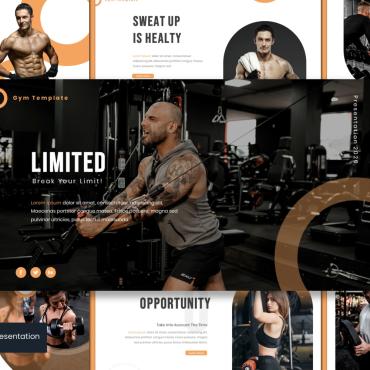 Workout Training PowerPoint Templates 112485