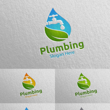 Plumbing Plumber Logo Templates 112540