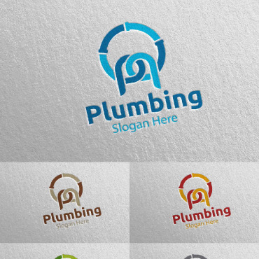 Plumbing Plumber Logo Templates 112541