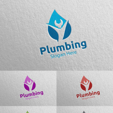 Plumbing Plumber Logo Templates 112544