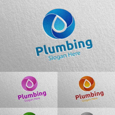 Plumbing Plumber Logo Templates 112546