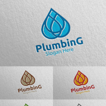 Plumbing Plumber Logo Templates 112549