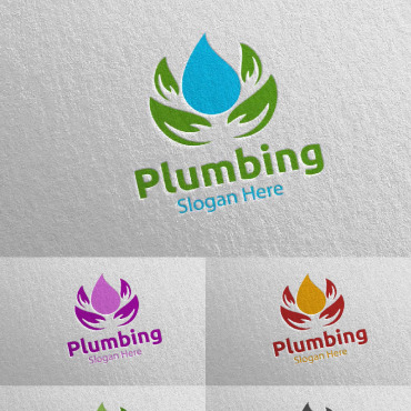 Plumbing Plumber Logo Templates 112554