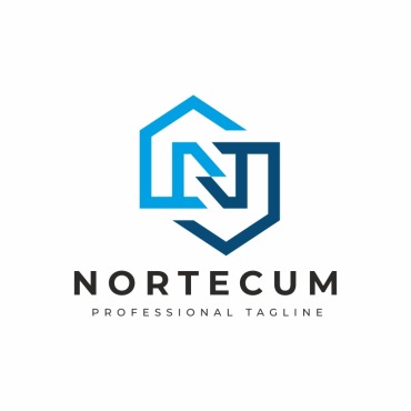 Nmodernn Letternetnewnew Logo Templates 112587