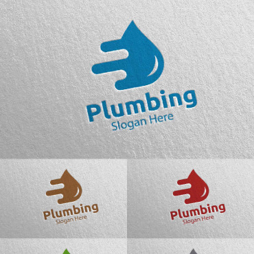 Plumbing Plumber Logo Templates 112595