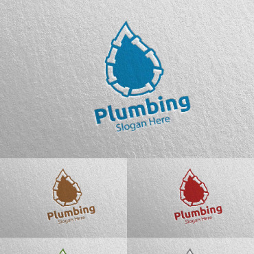 Plumbing Plumber Logo Templates 112596