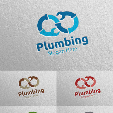 Plumbing Plumber Logo Templates 112597