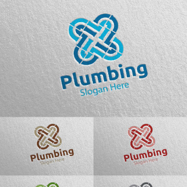 Plumbing Plumber Logo Templates 112598