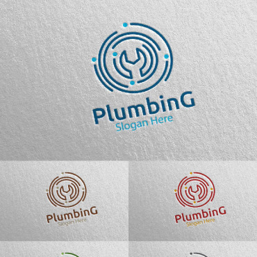 Plumbing Plumber Logo Templates 112686