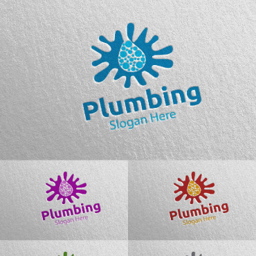 Plumbing Plumber Logo Templates 112692