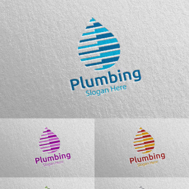 Plumbing Plumber Logo Templates 112694