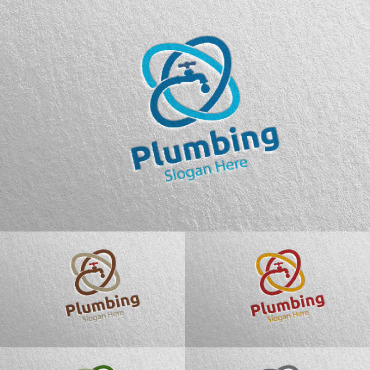 Plumbing Plumber Logo Templates 112695