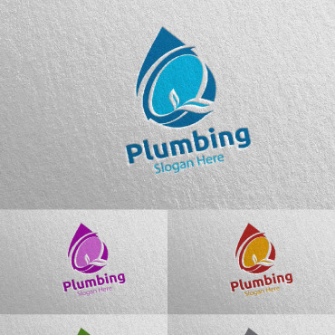 Plumbing Plumber Logo Templates 112696