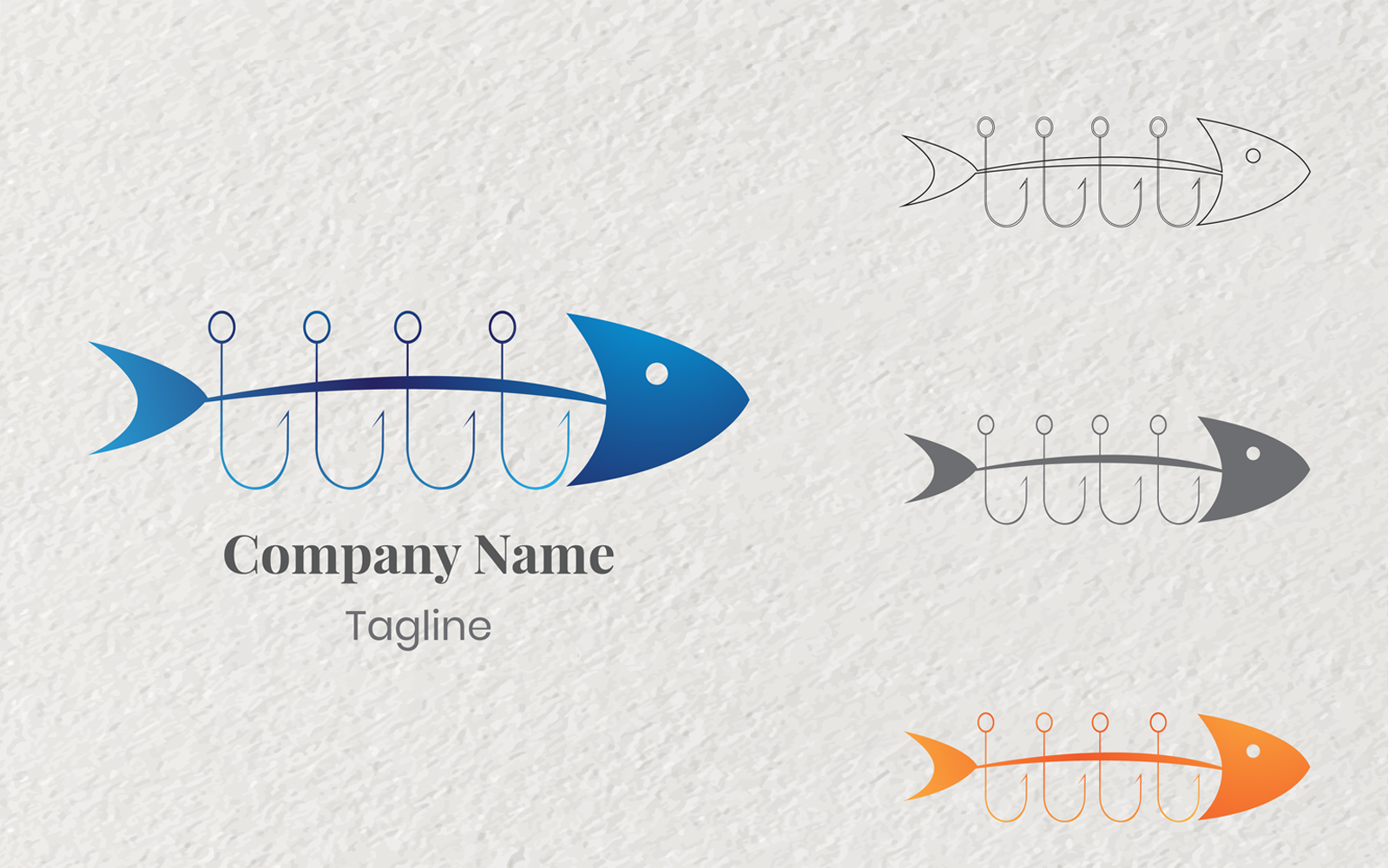Fishing Logo Template