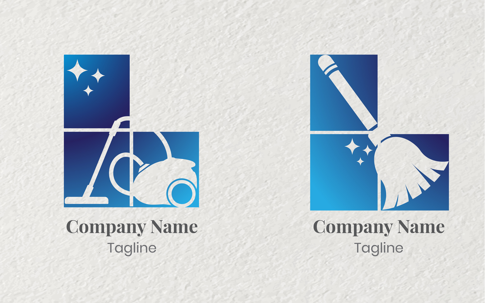 Home Cleaning Logo Template