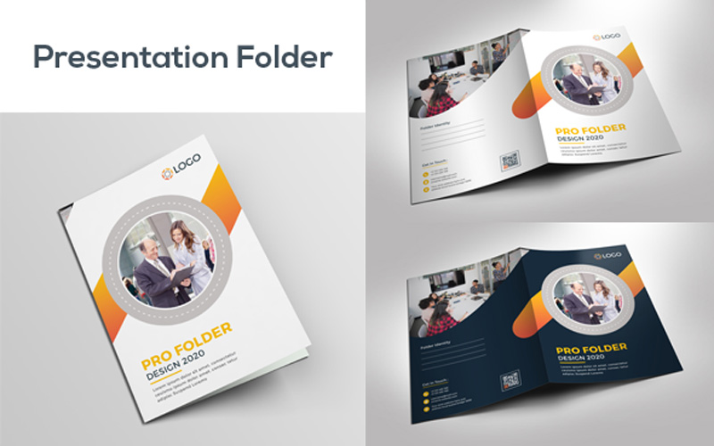 Presentation Folder - Corporate Identity Template