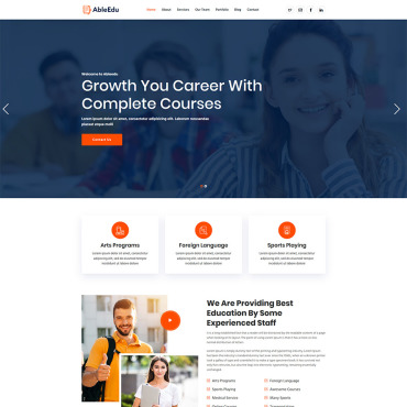 Class One Landing Page Templates 112787