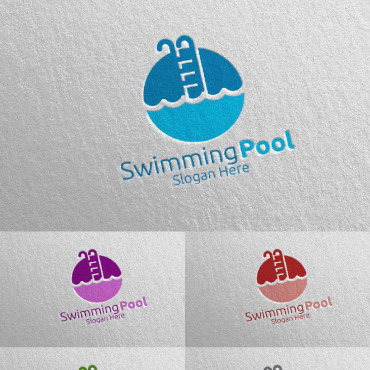 Aqua Clean Logo Templates 112800