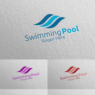 Aqua Clean Logo Templates 112801