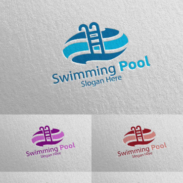 Aqua Clean Logo Templates 112803