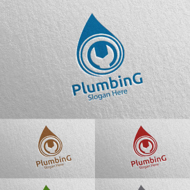 Plumbing Plumber Logo Templates 112822