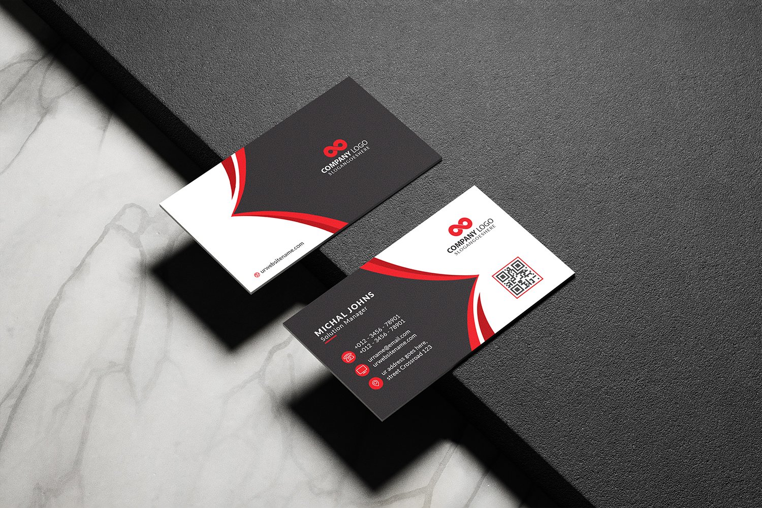 Business Cards - Corporate Identity Template