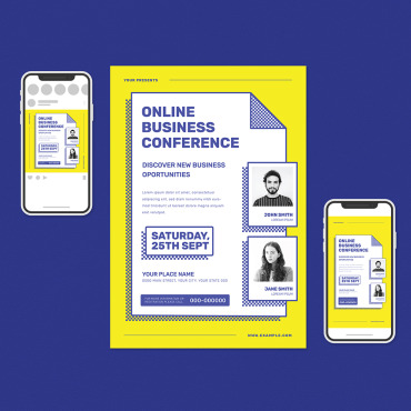 Postinstagram Storymeetingonlinepackageposterprintsocial Corporate Identity 112845