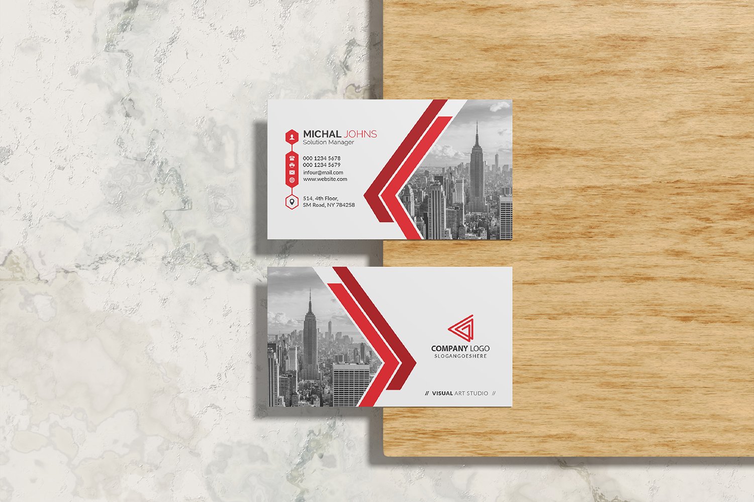 Business Cards - Corporate Identity Template