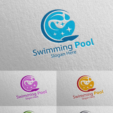 Aqua Clean Logo Templates 112893