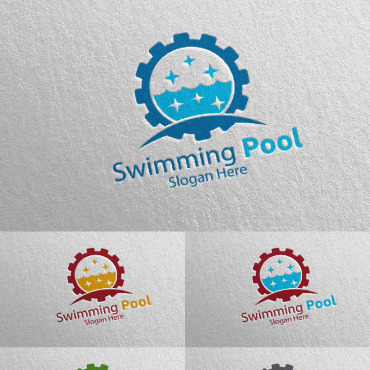 Aqua Clean Logo Templates 112894