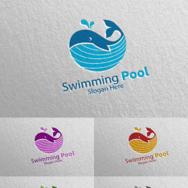 Aqua Clean Logo Templates 112898