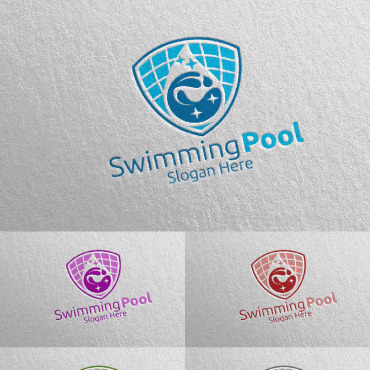 Aqua Clean Logo Templates 112913