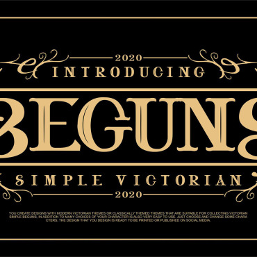 Vintage Design Fonts 112935