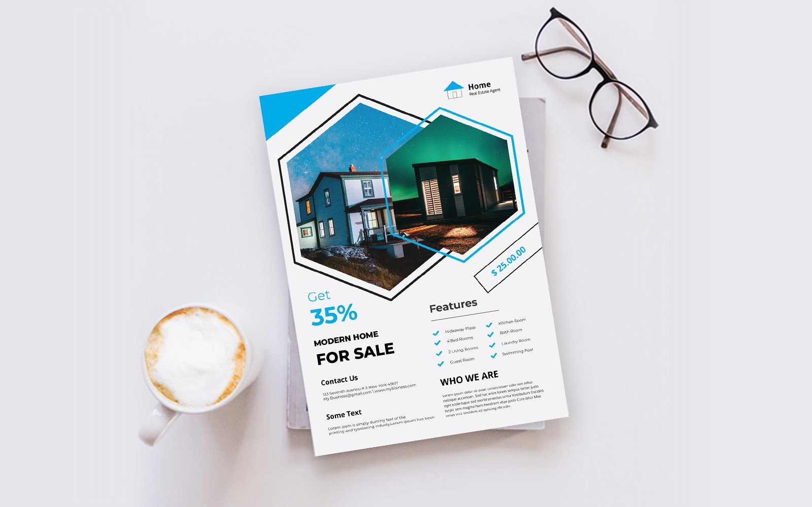 Real Estate Flyer - Corporate Identity Template