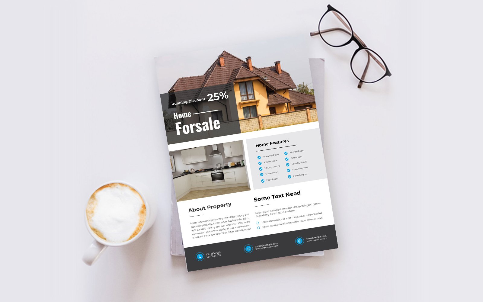 Real Estate Flyer - Corporate Identity Template