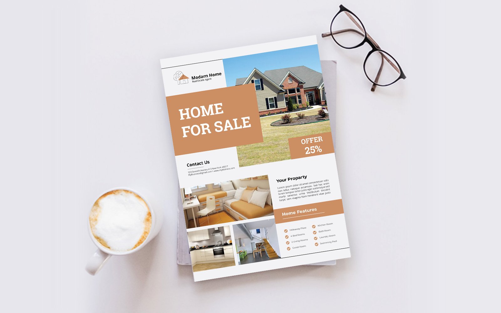 Real Estate Flyer - Corporate Identity Template