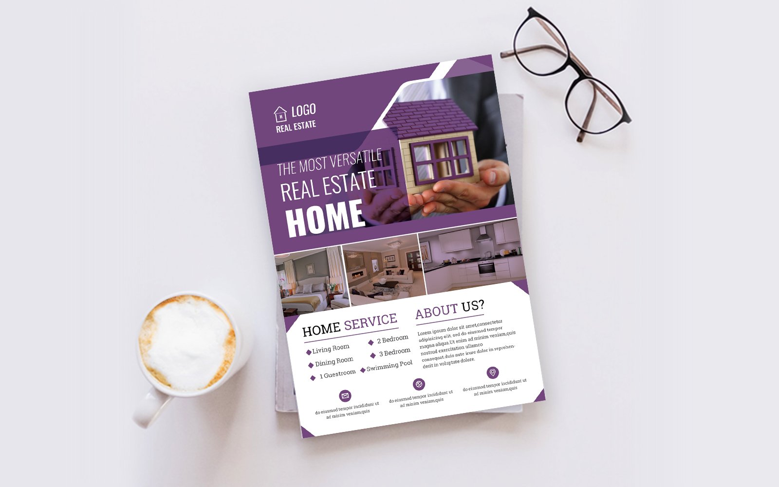 Real Estate Flyer - Corporate Identity Template