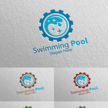 Aqua Clean Logo Templates 113120