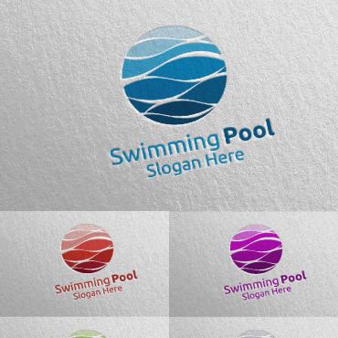 Aqua Clean Logo Templates 113121